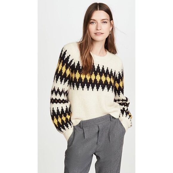 A.L.C Badgley Alpaca wool blend Sweater - Picture 1 of 12